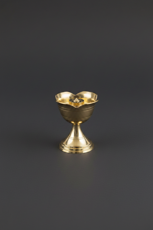 Brass Incense Stick Holder - Goblet