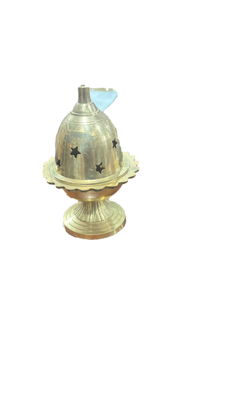 Brass Lamp - assembled view