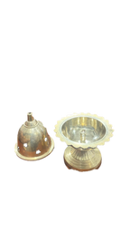 Brass Lamp - dome cover and base