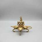 Elegant brass hanging lamp