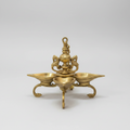 Elegant brass hanging lamp